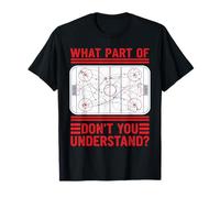 C'est drôle, Quelle Partie du Hockey ne connais-tu Pas ? Patinoire T-Shirt