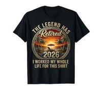 C'est drôle, retraité, J'Ai travaillé Toute ma Vie pour ça T-Shirt