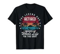 C'est drôle, retraité, J'Ai travaillé Toute ma Vie pour ça T-Shirt Graphique avec Valeur