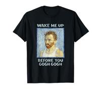C'est drôle, réveillez-Moi Avant de partir, Van Gogh, Sleepy Genius Master T-Shirt