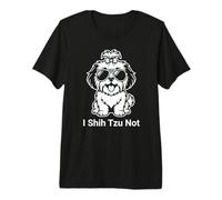 C'est drôle, Shih Tzu, ce n'est Pas Un Parent de Chien T-Shirt Haut de Gamme