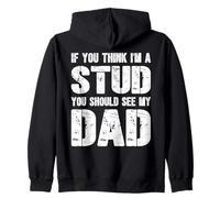 C'est drôle si tu penses Que Je suis Un étalon, tu Devrais Voir Mon père Sweat à Capuche