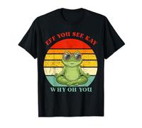 C'est drôle, tu Vois Kay Frog Eff, tu Vois Kay, Pourquoi, Oh, tu Fais du Yoga T-Shirt