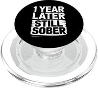 C'est drôle, Un an Plus Tard, Toujours Sobre, de dire sobriété PopSockets PopGrip pour MagSafe