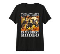 C'est en Fait Mon Premier rodéo de Style Bootleg T-Shirt Haut de Gamme