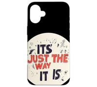 C'est exactement ce qu'il est pour Un Vrai Look de Conversation Coque pour iPhone 16 Plus