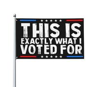 C'est exactement pour ça que j'ai voté ! Drapeau 90 x 150 cm, bannière extérieure en polyester résistant à la décoloration