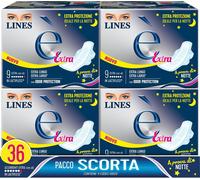 C'est Extra Avec Ailes Assobenti En Lactifless,Pack De 36 Pièces