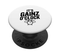 C'est Gainz O'Clock Gym Motivation Fitness PopSockets PopGrip Adhésif