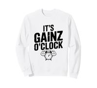 C'est Gainz O'Clock Gym Motivation Fitness Sweatshirt