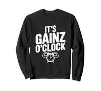 C'est Gainz O'Clock Gym Motivation Fitness Sweatshirt