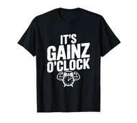 C'est Gainz O'Clock Gym Motivation Fitness T-Shirt