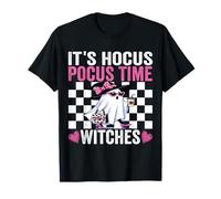 C'est Hocus Pocus Time Witches, Maman drôle, fantôme d'halloween Paresseux T-Shirt