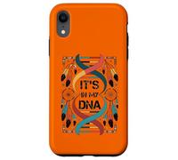 C'est inscrit dans Mon ADN : la fierté des Indiens d'Amérique Coque pour iPhone XR