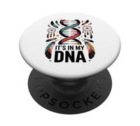 C'est inscrit dans Mon ADN : la fierté des Indiens d'Amérique PopSockets PopGrip Adhésif
