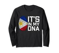 C'est inscrit dans Mon ADN, la fierté des Philippines Manche Longue