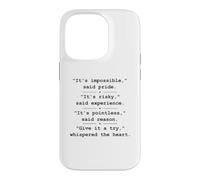 C'est Inutile pour Une Raison Donnez-Lui Un essai Coque pour iPhone 14 Pro