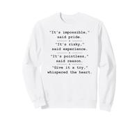 C'est Inutile pour Une Raison Donnez-Lui Un essai Sweatshirt