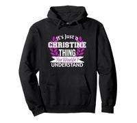 C'est Juste Christine Thing, tu ne comprendrais Pas Drôle de nom Sweat à Capuche