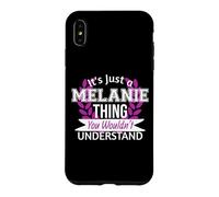 C'est Juste Melanie Thing Que tu ne comprendrais Pas Drôle de nom Coque pour iPhone XS Max