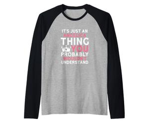 C'est Juste Une Chose angélique Que Vous ne comprendriez Probablement Pas Manche Raglan