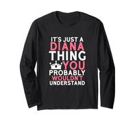 C'est Juste Une Chose Diana Que Vous ne comprendriez Probablement Pas Manche Longue