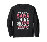 C'est Juste Une Chose Sara Que Vous ne comprendriez Probablement Pas Manche Longue