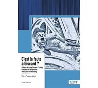 C'est la faute à Giscard ? Préface de Louis Giscard d'Estaing - Président de la Fondation Valéry Giscard d'Estaing - Éric Coelenbier - Nombre 7 - relié - Témoignage