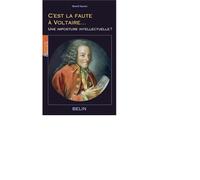 C'est la faute à Voltaire... Benoît Garnot (Auteur), Laurent Bourquin (Collection dirigée par)
