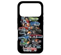 C'est la Folie des Voitures ! Muscle Cars, Voitures Classiques et Dessin animé Hotrods Coque pour iPhone 17 Pro