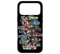 C'est la Folie des Voitures ! Muscle Cars, Voitures Classiques et Dessin animé Hotrods Coque pour iPhone 17 Pro Max