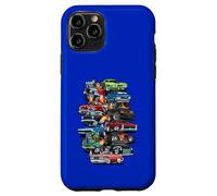 C'est la Folie des Voitures ! Muscle Cars, Voitures Classiques et Dessin animé Hotrods Coque pour iPhone 11 Pro