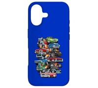C'est la Folie des Voitures ! Muscle Cars, Voitures Classiques et Dessin animé Hotrods Coque pour iPhone 17