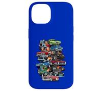 C'est la Folie des Voitures ! Muscle Cars, Voitures Classiques et Dessin animé Hotrods Coque pour iPhone 14