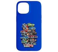 C'est la Folie des Voitures ! Muscle Cars, Voitures Classiques et Dessin animé Hotrods Coque pour iPhone 15