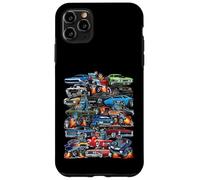 C'est la Folie des Voitures ! Muscle Cars, Voitures Classiques et Dessin animé Hotrods Coque pour iPhone 11 Pro Max
