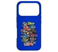 C'est la Folie des Voitures ! Muscle Cars, Voitures Classiques et Dessin animé Hotrods Coque pour iPhone 17 Pro