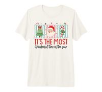 C'est la Meilleure période de l'année Père Noël Amoureux de Noël T-Shirt Haut de Gamme