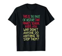 C'est la partie de l'histoire qui amène les écoliers à se demander pourquoi T-Shirt