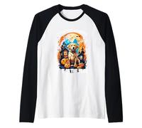 C'est la période la Plus Merveilleuse de l'année Halloween Labrador Manche Raglan