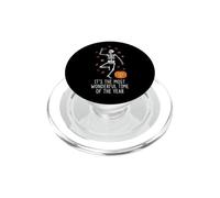C'est la période la Plus Merveilleuse de l'année - Squelette Halloween PopSockets PopGrip pour MagSafe