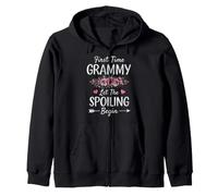 C'est la première Fois Que Grammy Let The Spoiling Begin est fière de sa Grand-mère Sweat à Capuche