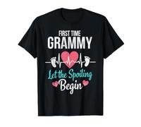 C'est la première Fois Que Grammy Let The Spoiling Begin est fière de sa Grand-mère T-Shirt Graphique avec Valeur, Homme, Noir, XL