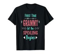 C'est la première Fois Que Grammy Let The Spoiling Begin est fière de sa Grand-mère T-Shirt Graphique avec Valeur, Homme, Noir, S