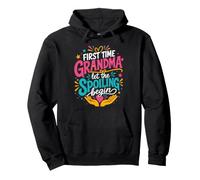 C'est la première Fois Que Grand-mère Laisse Le gâchis Commencer Sweat à Capuche