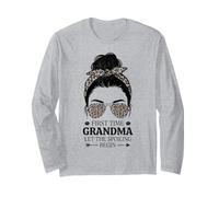 C'est la première Fois Que Grand-mère Laisse Le gâter, fière Grand-mère Manche Longue