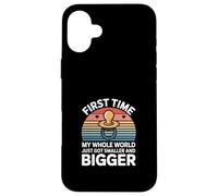 C'est la première Fois Que Je suis Maman, Mon Monde Entier est Plus Petit Coque pour iPhone 16 Plus