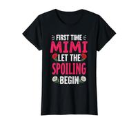 C'est la première Fois Que Mimi Laisse Le gâter. Fière Grand-mère T-Shirt Graphique avec Valeur