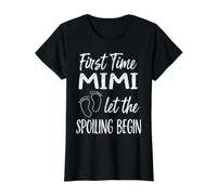 C'est la première Fois Que Mimi Laisse Le gâter. Fière Grand-mère T-Shirt Graphique avec Valeur