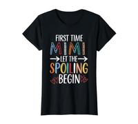 C'est la première Fois Que Mimi Laisse Le gâter. Fière Grand-mère T-Shirt Graphique avec Valeur